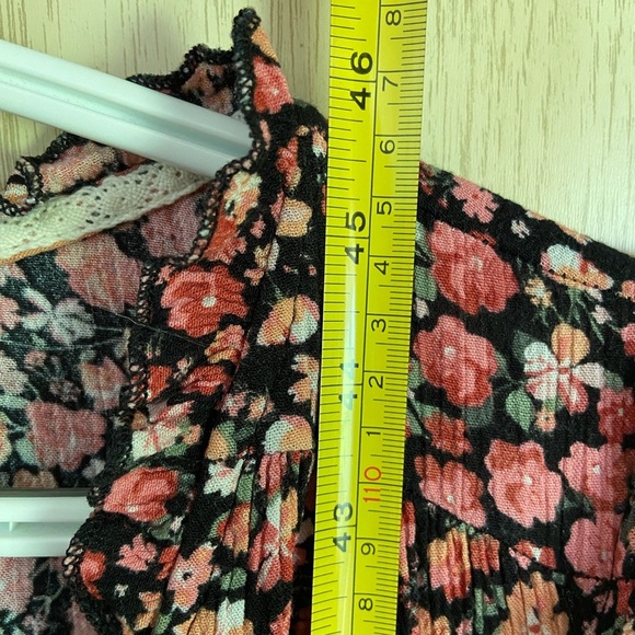 SANGRIA Floral Bohemian Peasant Dress Sz XL - Picture 7 of 9